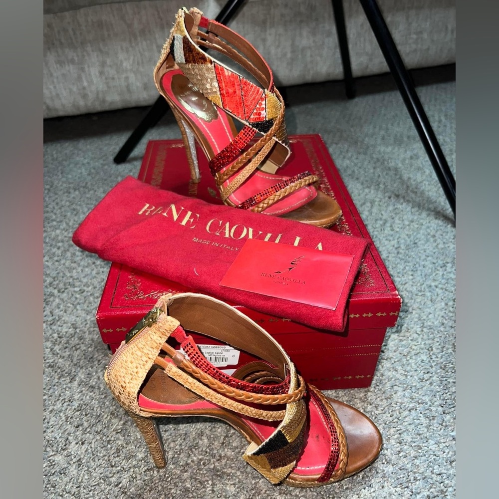 Rene caovilla heels 36